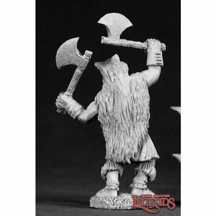 RPR02289 Olaf Wolf Warrior Miniature 25mm Heroic Scale Dark Heaven 3rd Image