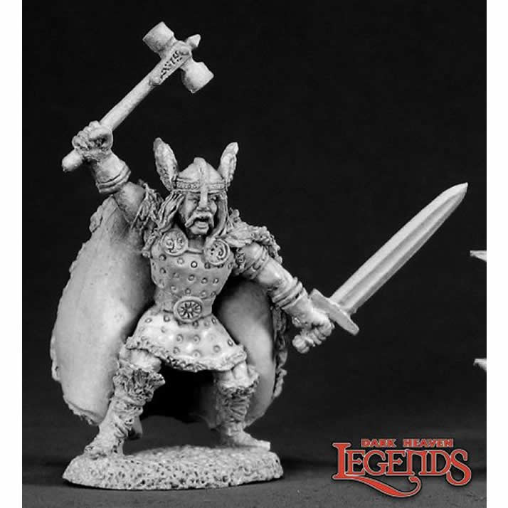 RPR02295 King Jurgen Heyerdal Miniature 25mm Heroic Scale Dark Heaven Main Image