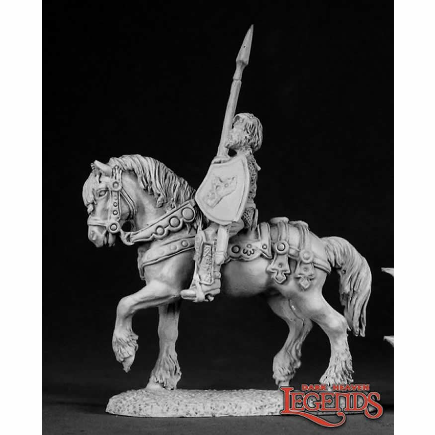 RPR02300 Dreyfus Mounted Lancer Miniature 25mm Heroic Scale Dark Heaven 3rd Image