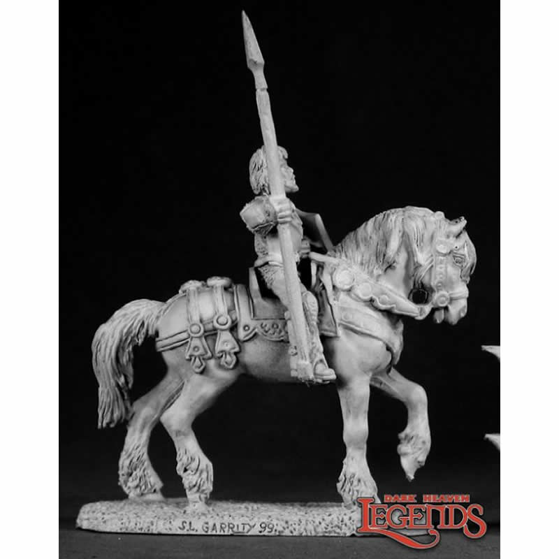 RPR02300 Dreyfus Mounted Lancer Miniature 25mm Heroic Scale Dark Heaven 4th Image