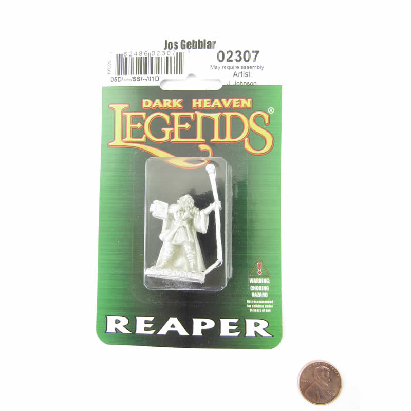 RPR02307 Jos Gebblar Miniature 25mm Heroic Scale Dark Heaven Legends 2nd Image