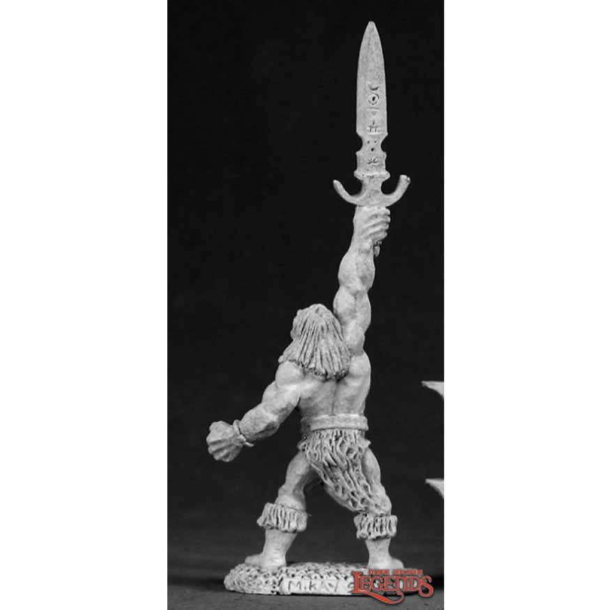 RPR02316 Brom The Barbarian Miniature 25mm Heroic Scale Dark Heaven 3rd Image