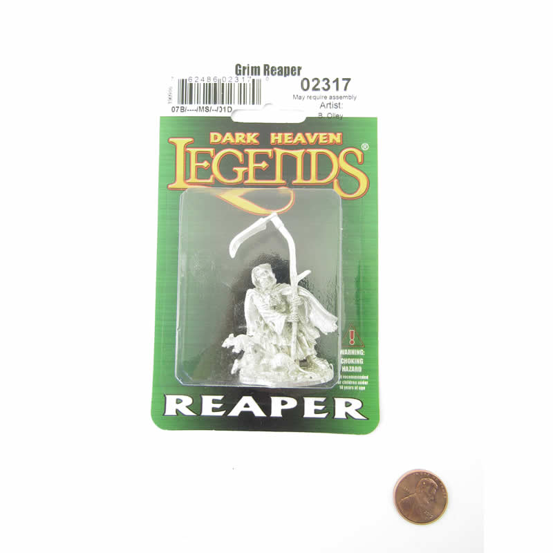 RPR02317 Grim Reaper Miniature 25mm Heroic Scale Dark Heaven Legends 2nd Image