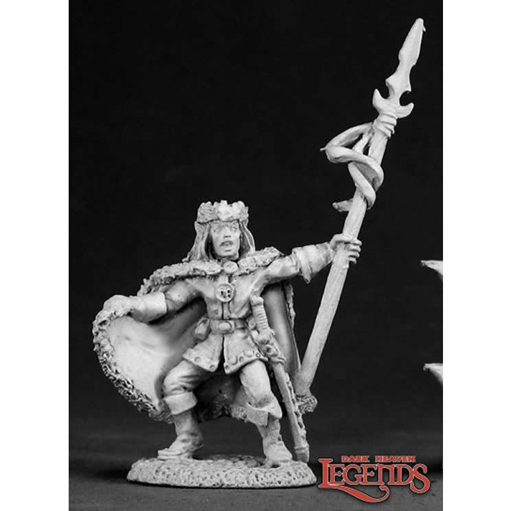 RPR02323 King Feanor Starbrow Miniature 25mm Heroic Scale Dark Heaven Main Image