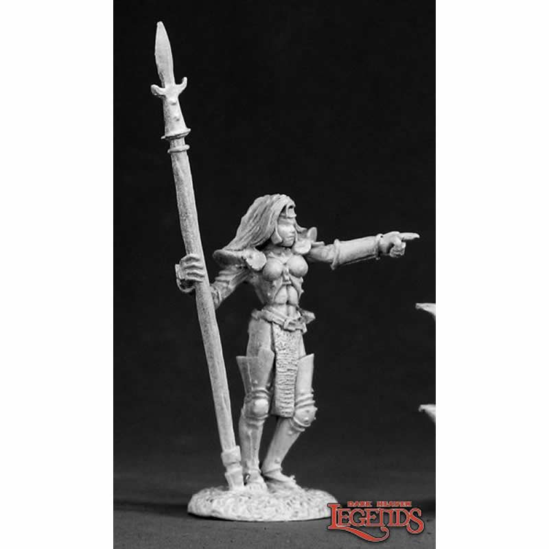 RPR02326 Britta War Maiden Miniature 25mm Heroic Scale Dark Heaven Main Image