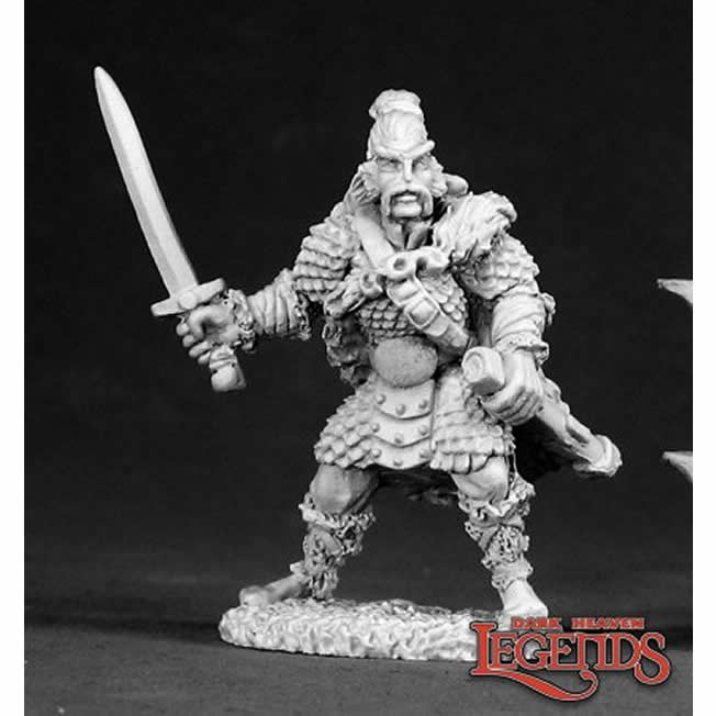 RPR02327 Ulf Wolfmane Miniature 25mm Heroic Scale Dark Heaven Legends Main Image