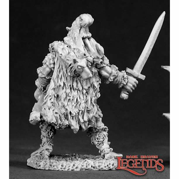 RPR02327 Ulf Wolfmane Miniature 25mm Heroic Scale Dark Heaven Legends 3rd Image