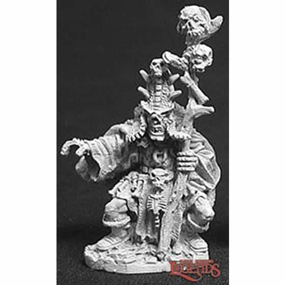 RPR02328 Lorath Orc Shaman Miniature 25mm Heroic Scale Dark Heaven Main Image