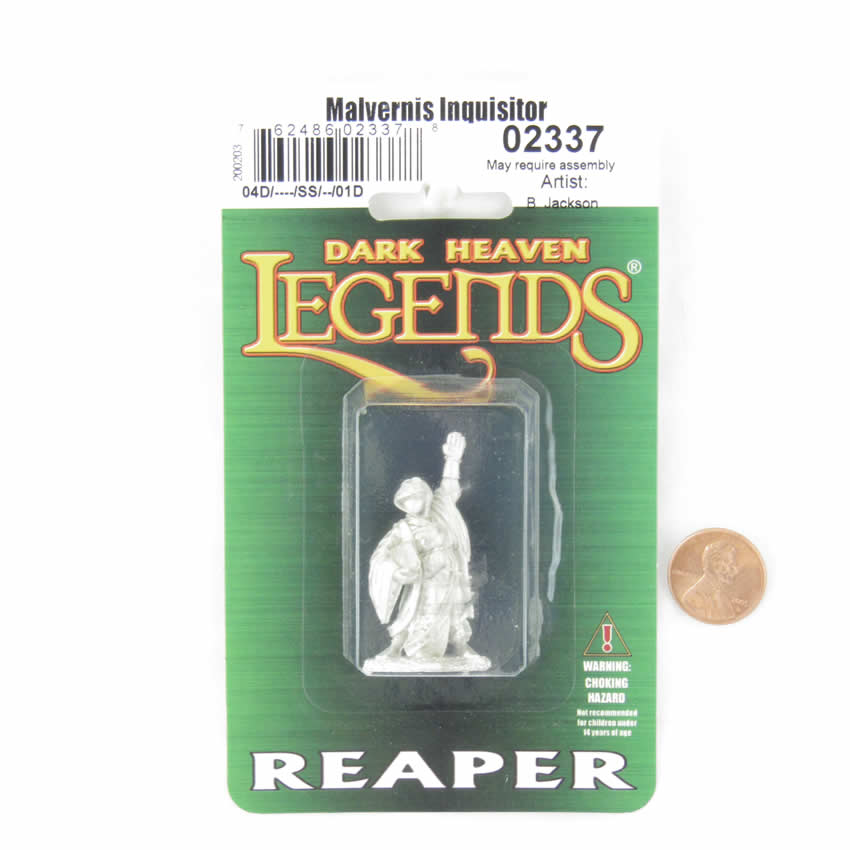 RPR02337 Malvernis Inquisitor Miniature 25mm Heroic Scale Dark Heaven 2nd Image