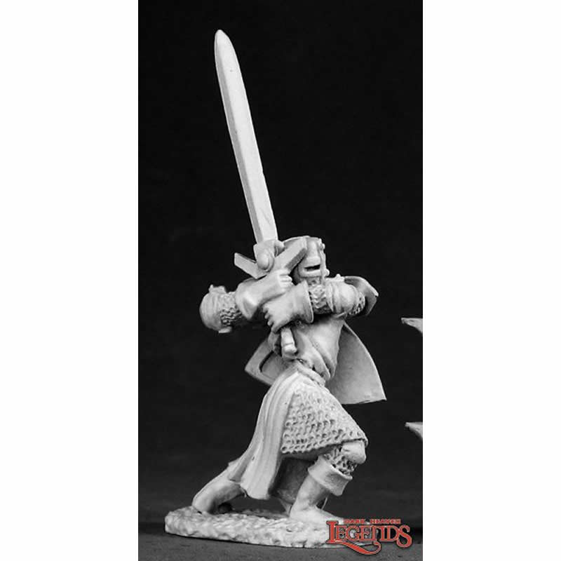 RPR02339 Templar Knight Miniature 25mm Heroic Scale Dark Heaven Main Image