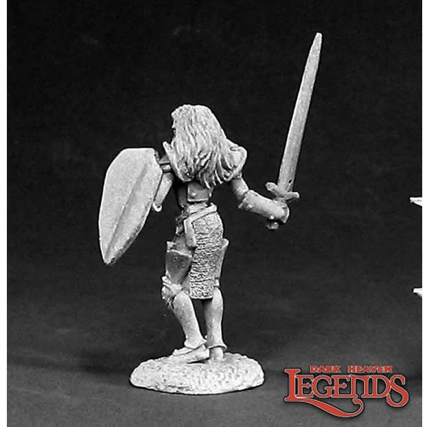 RPR02348 Krista War Maiden Miniature 25mm Heroic Scale Dark Heaven 3rd Image