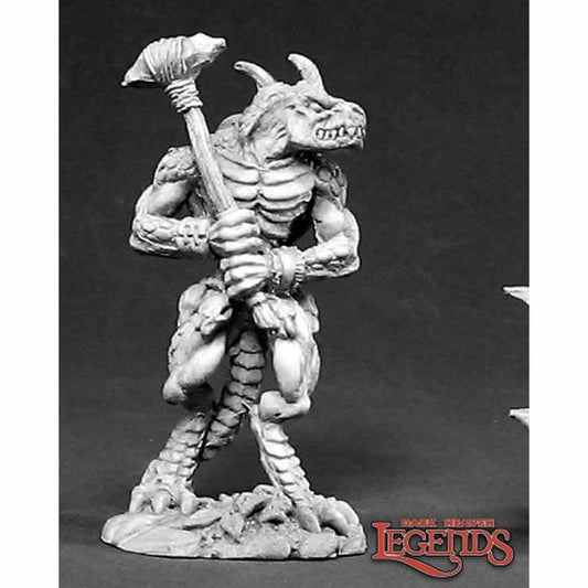 RPR02351 Sathka Lizardman Miniature 25mm Heroic Scale Dark Heaven Main Image