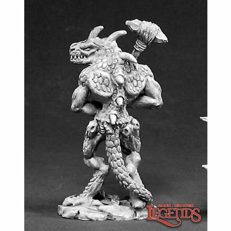 RPR02351 Sathka Lizardman Miniature 25mm Heroic Scale Dark Heaven 3rd Image