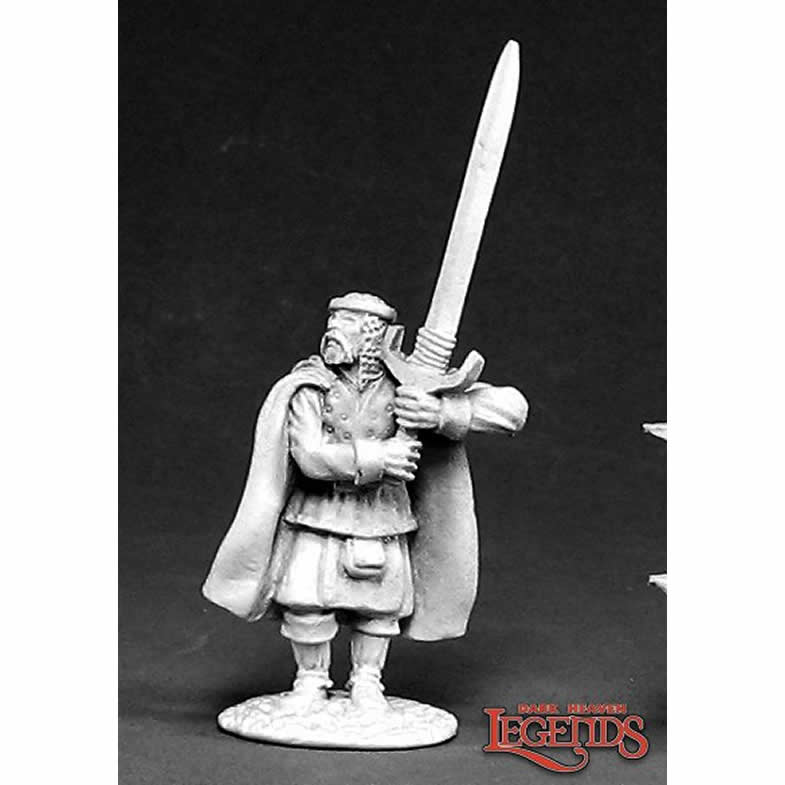 RPR02355 Bran Omannon Miniature 25mm Heroic Scale Dark Heaven Main Image