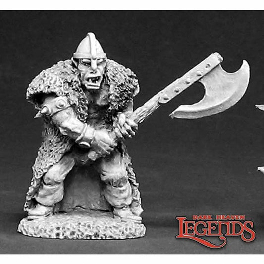 RPR02356 TaResk Black Orc Miniature 25mm Heroic Scale Dark Heaven Main Image