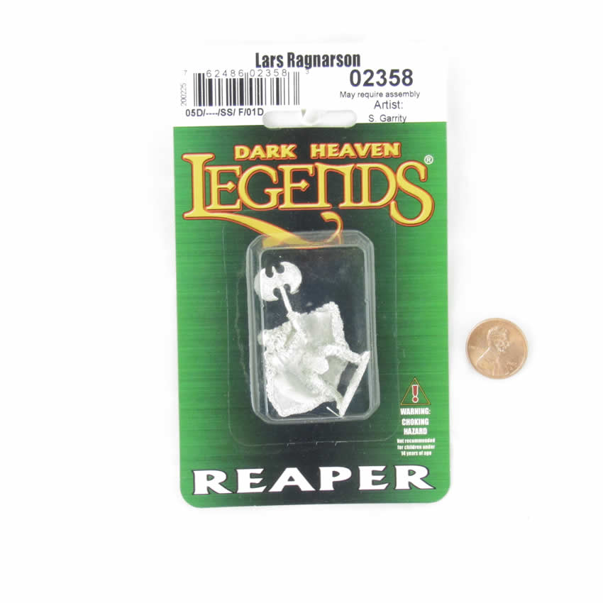 RPR02358 Lars Ragnarson Miniature 25mm Heroic Scale Dark Heaven 2nd Image