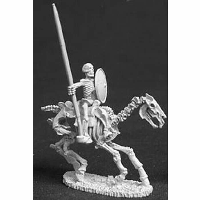 RPR02361 Skeletal Cavalry Miniature 25mm Heroic Scale Dark Heaven Main Image