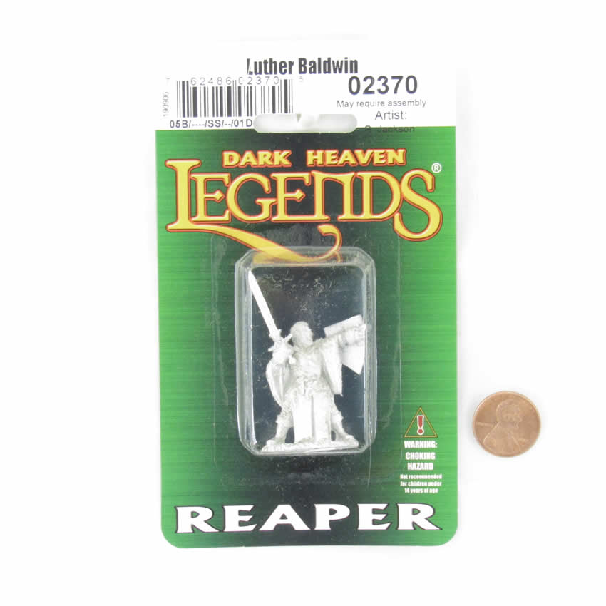 RPR02370 Luther Baldwin Miniature 25mm Heroic Scale Dark Heaven 2nd Image