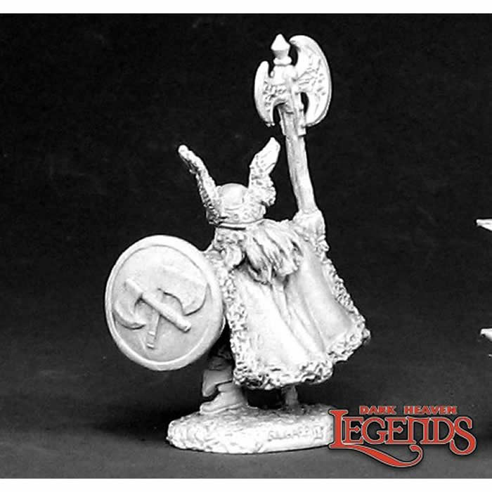 RPR02378 King Harbromm Axehelm Miniature 25mm Heroic Scale Dark Heaven 3rd Image