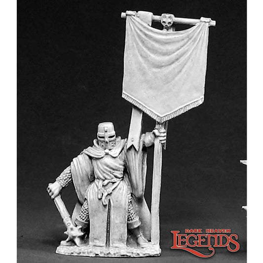 RPR02390 Templar Standard Miniature 25mm Heroic Scale Dark Heaven Main Image