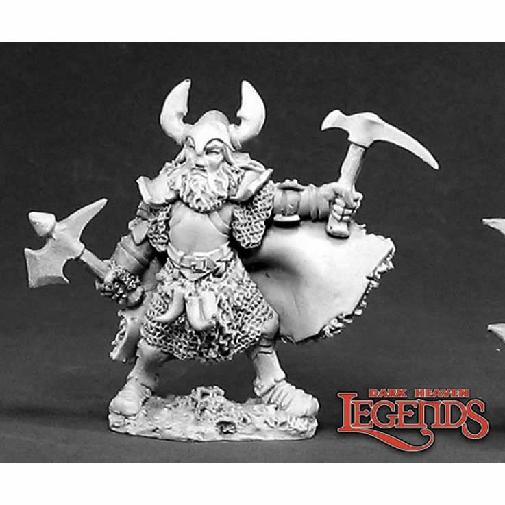 RPR02394 Thorval The Black Miniature 25mm Heroic Scale Dark Heaven Main Image