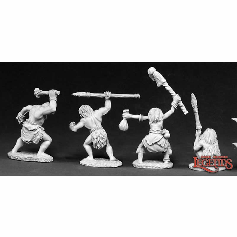 RPR02395 Caveman Pack Miniature 25mm Heroic Scale Dark Heaven 3rd Image