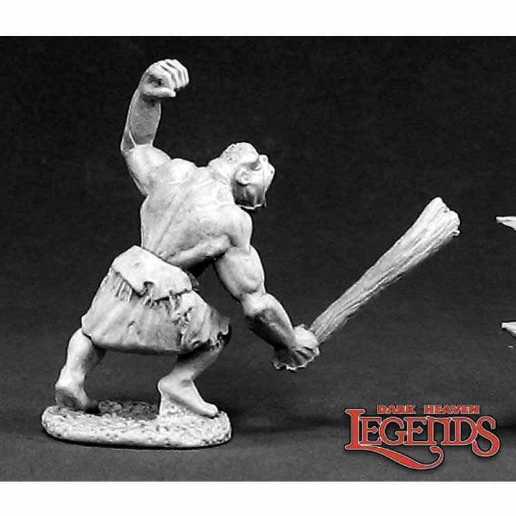 RPR02400 Neanderthal Champion Miniature 25mm Heroic Scale Dark Heaven 3rd Image