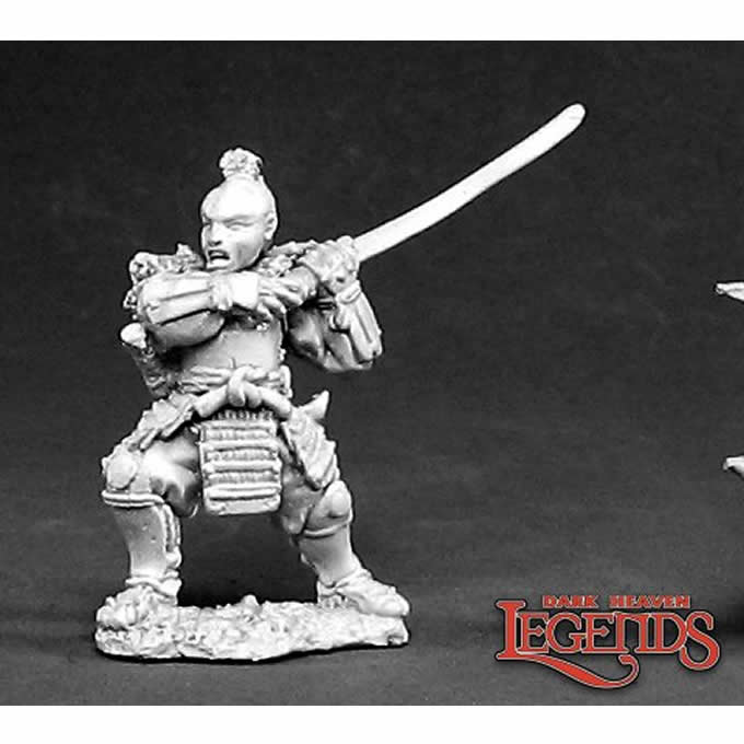 RPR02402 Samurai Of Okura Miniature 25mm Heroic Scale Dark Heaven Main Image