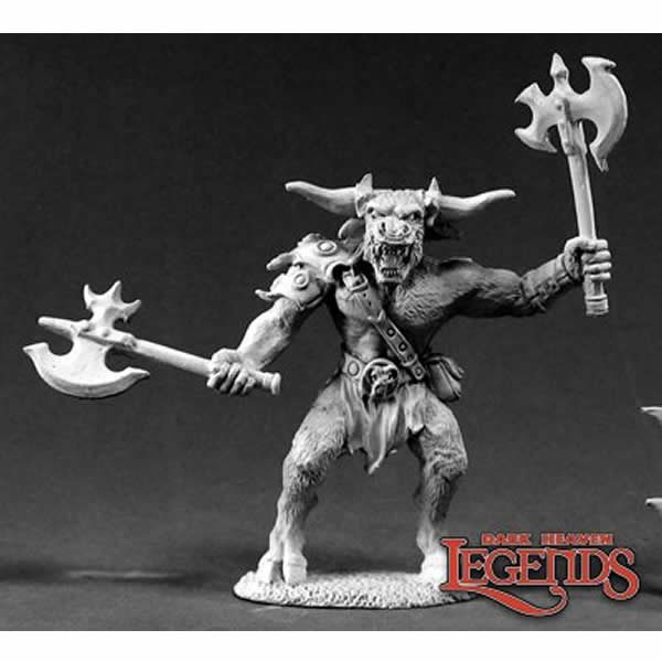 RPR02409 Gore Large Minotaur Miniature 25mm Heroic Scale Dark Heaven Main Image