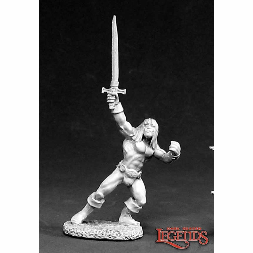 RPR02414 Ragnor Barbarian Miniature 25mm Heroic Scale Dark Heaven Main Image