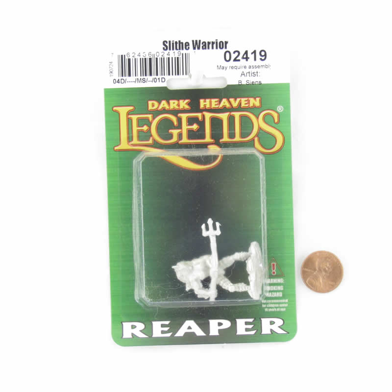 RPR02419 Slithe Warrior Miniature 25mm Heroic Scale Dark Heaven Legends 2nd Image