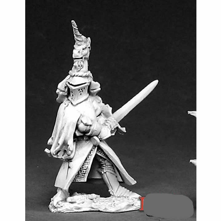 RPR02420 Sir Richard the White Miniature 25mm Heroic Scale Dark Heaven Main Image