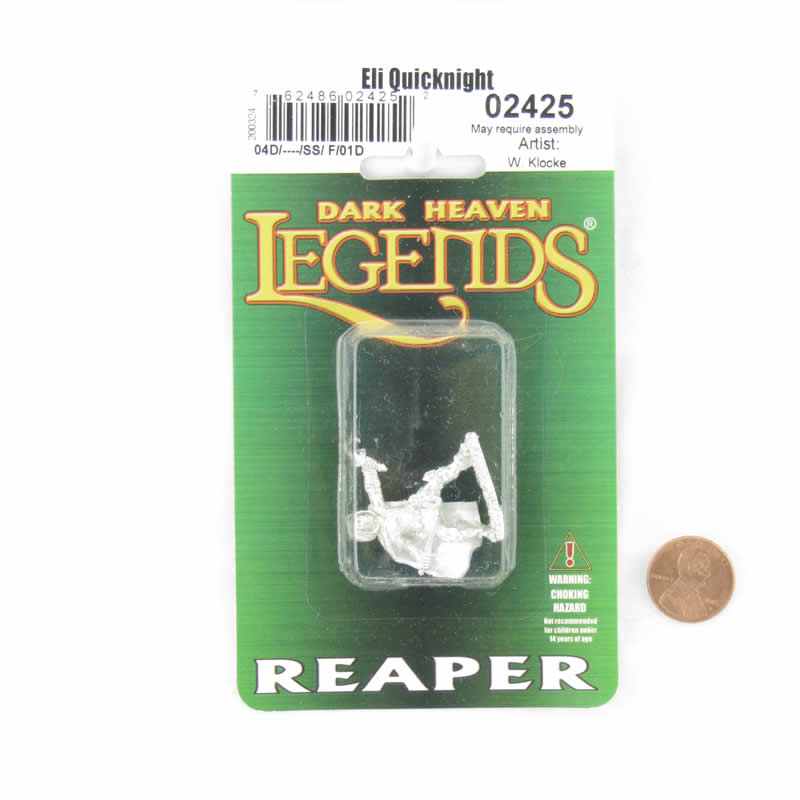 RPR02425 Eli Quicknight Miniature 25mm Heroic Scale Dark Heaven Legends 2nd Image