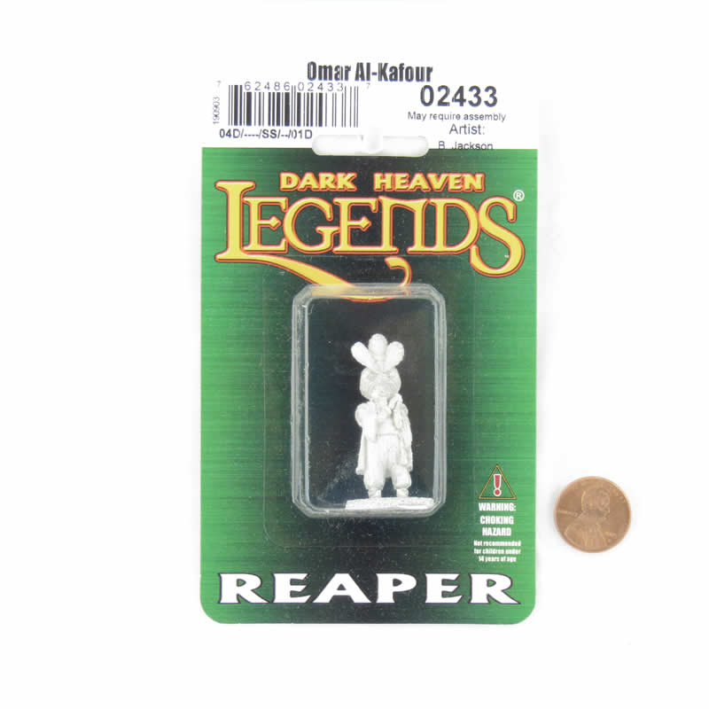 RPR02433 Omar Al-Kafour Miniature 25mm Heroic Scale Dark Heaven Legends 2nd Image