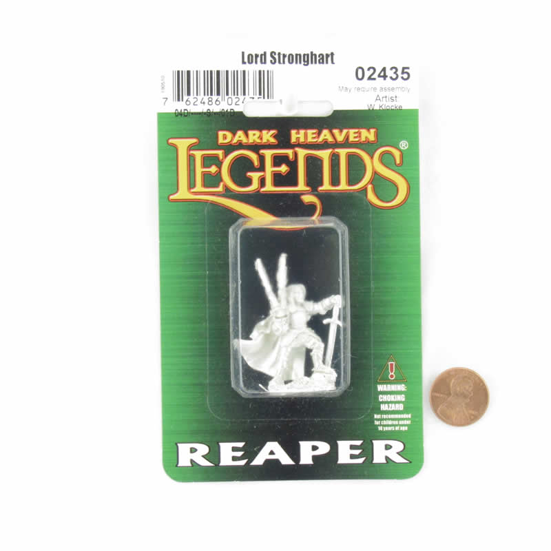 RPR02435 Lord Stronghart Miniature 25mm Heroic Scale Dark Heaven 2nd Image