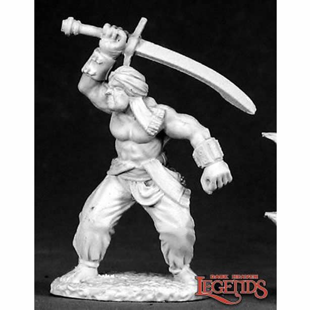 RPR02439 Urji Arab Pirate Miniature 25mm Heroic Scale Dark Heaven Main Image