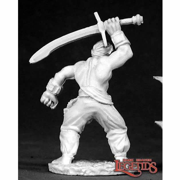 RPR02439 Urji Arab Pirate Miniature 25mm Heroic Scale Dark Heaven 3rd Image