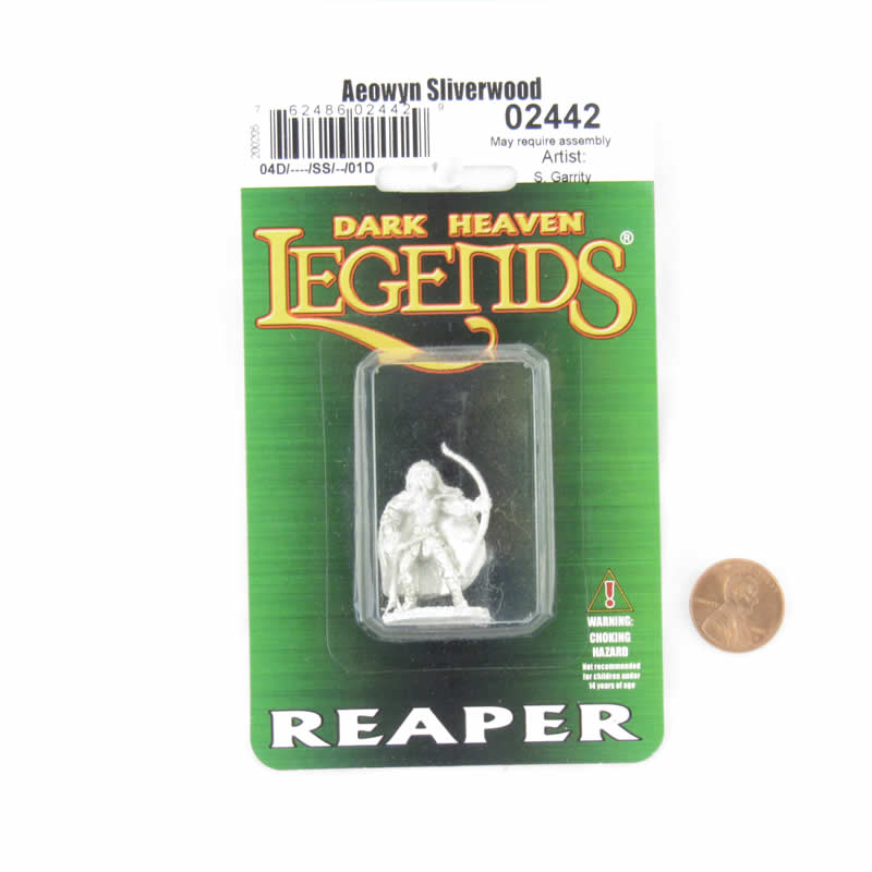 RPR02442 Aeowyn Sliverwood Miniature 25mm Heroic Scale Dark Heaven 2nd Image