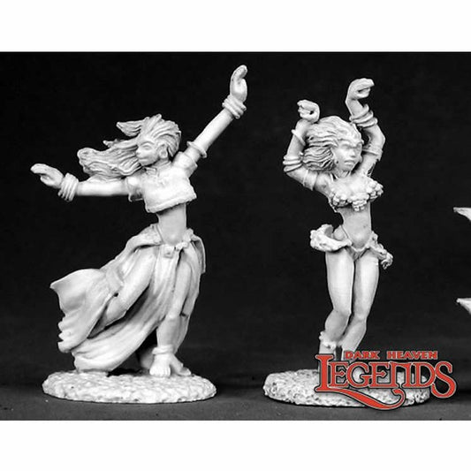 RPR02448 Dancing Girls Miniature 25mm Heroic Scale Dark Heaven Legends Main Image