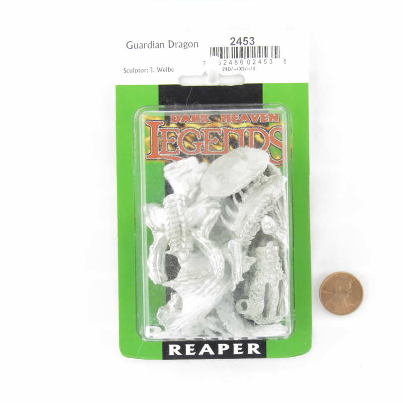 RPR02453 Guardian Dragon Miniature 25mm Heroic Scale Dark Heaven 2nd Image