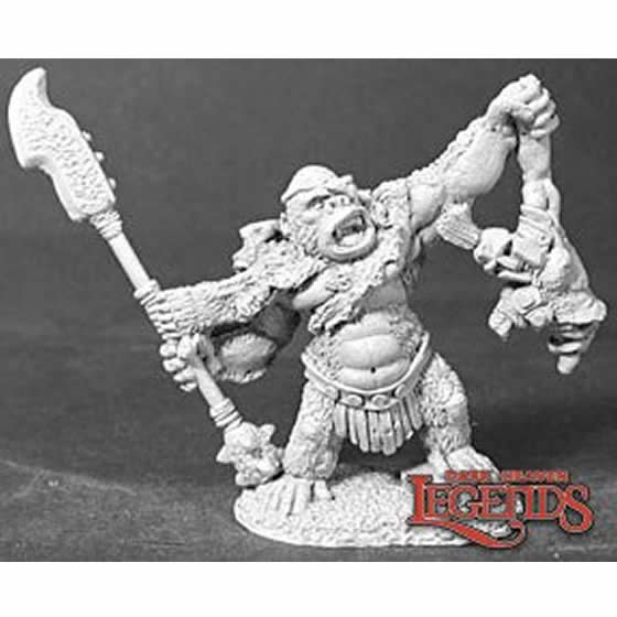 RPR02454 Tonga the Gorilla Man Miniature 25mm Heroic Scale Dark Heaven Main Image