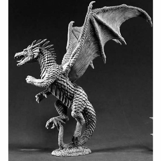 RPR02457 Amber Dragon Miniature 25mm Heroic Scale Dark Heaven Main Image