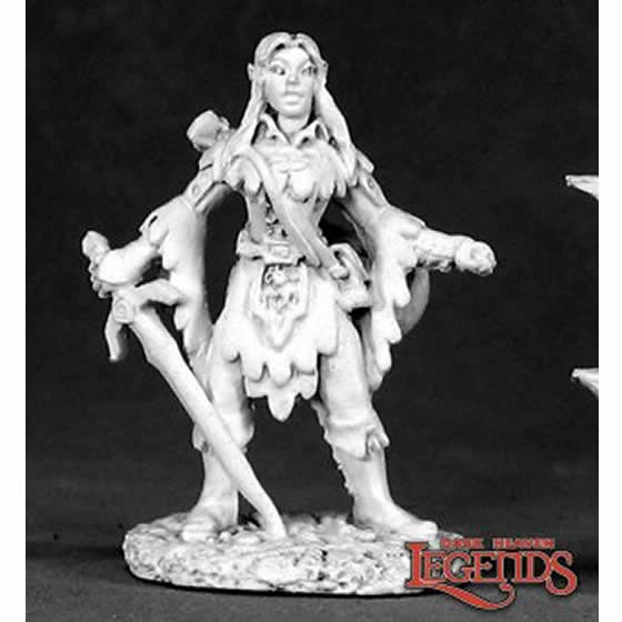 RPR02458 Liriel Silverlocks Miniature 25mm Heroic Scale Dark Heaven Main Image