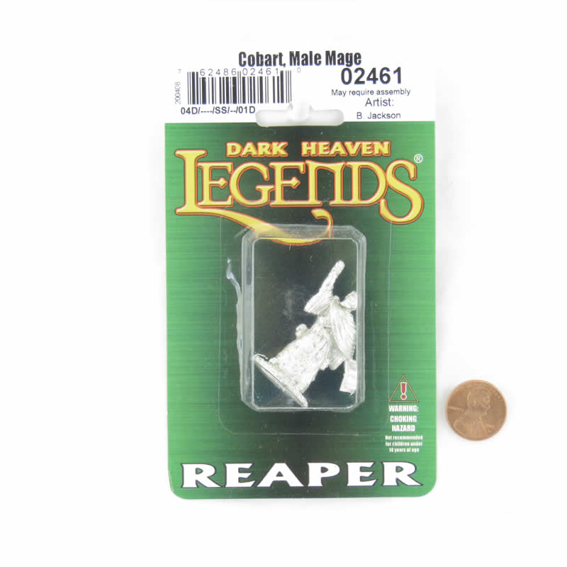 RPR02461 Cobart Male Mage Miniature 25mm Heroic Scale Dark Heaven 4th Image