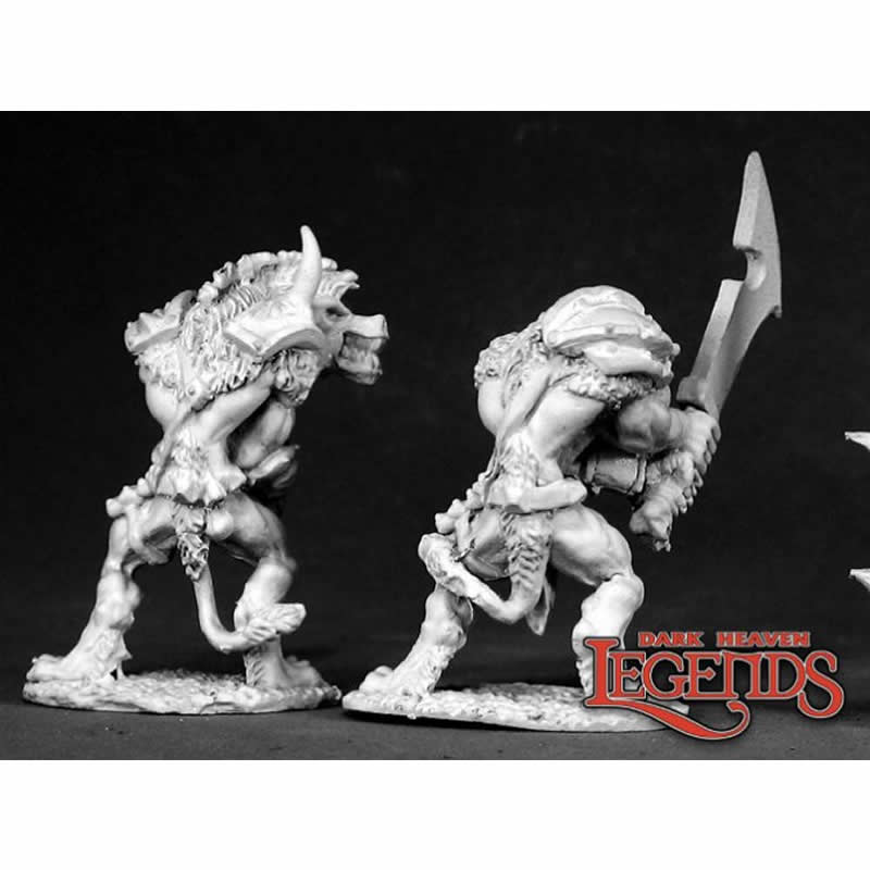 RPR02467 Gnoll Marauders Miniature 25mm Heroic Scale Dark Heaven 3rd Image