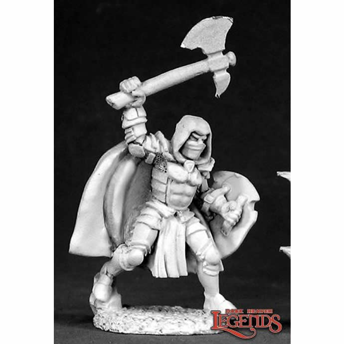 RPR02468 The Unholy Warrior Miniature 25mm Heroic Scale Dark Heaven Main Image