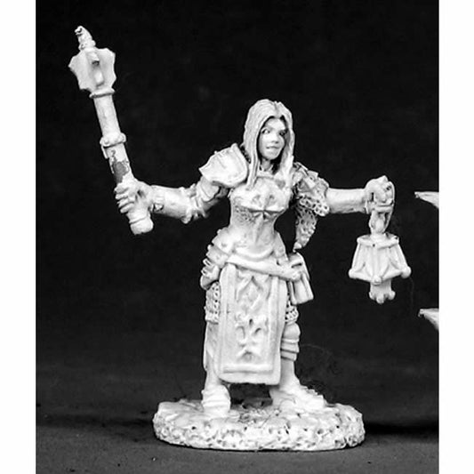 RPR02475 Christina The Devout Paladin Miniature 25mm Heroic Scale Main Image