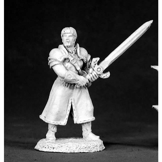 RPR02477 Sir William Peacemaker Fighter Miniature 25mm Heroic Scale Main Image