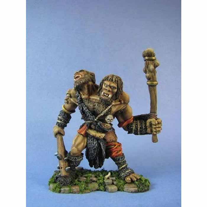 RPR02479 Ettin Two-headed Monster Miniature 25mm Heroic Scale Main Image