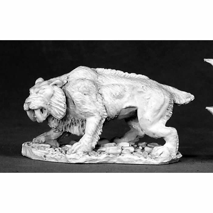 RPR02480 Sabertooth Tiger Monster Miniature 25mm Heroic Scale 3rd Image